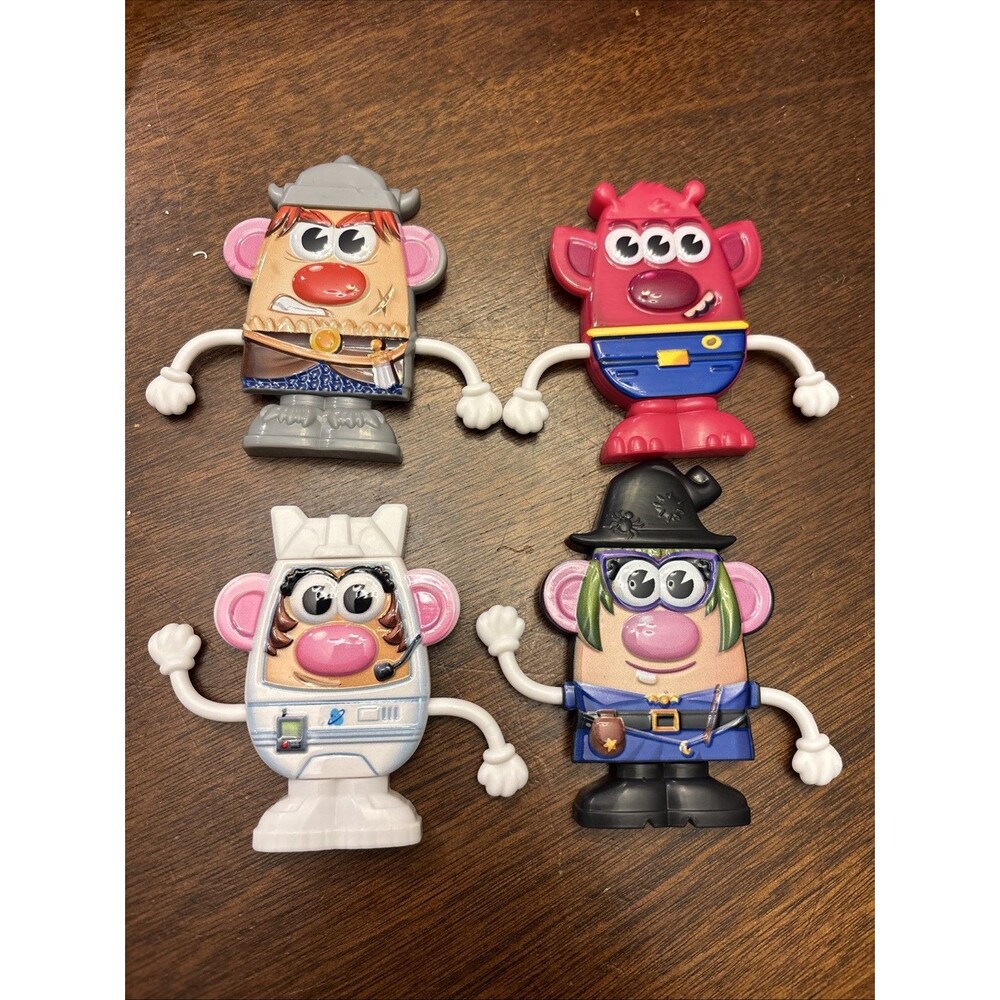 Mr Potato Head Astrospud & A-Lee-Yam Wendys Toy Figure Lot 2025 Hasbro Kids Meal